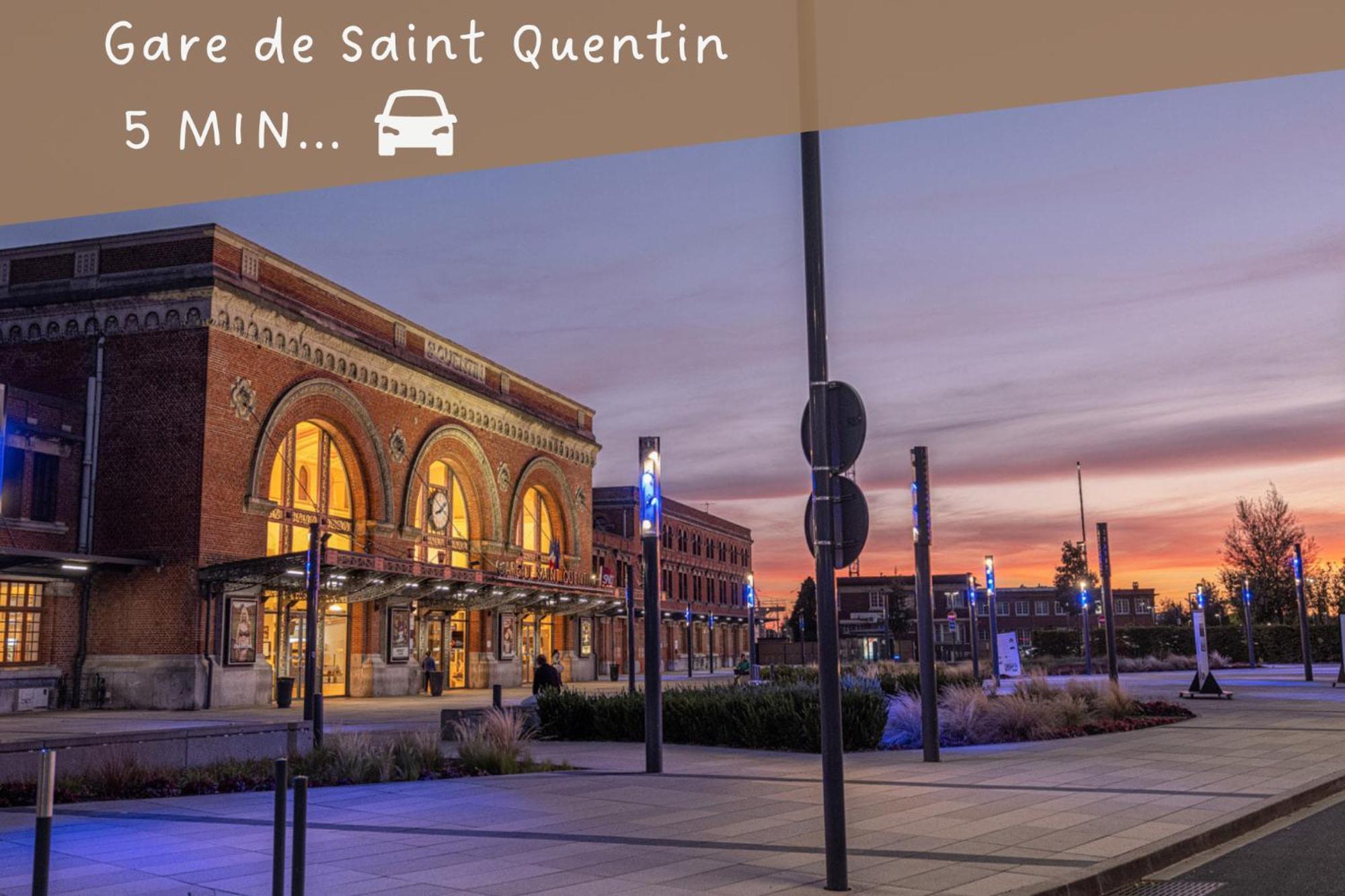 Le Lotus - Zmn Conciergerie Apartment Saint-Quentin  Exterior foto
