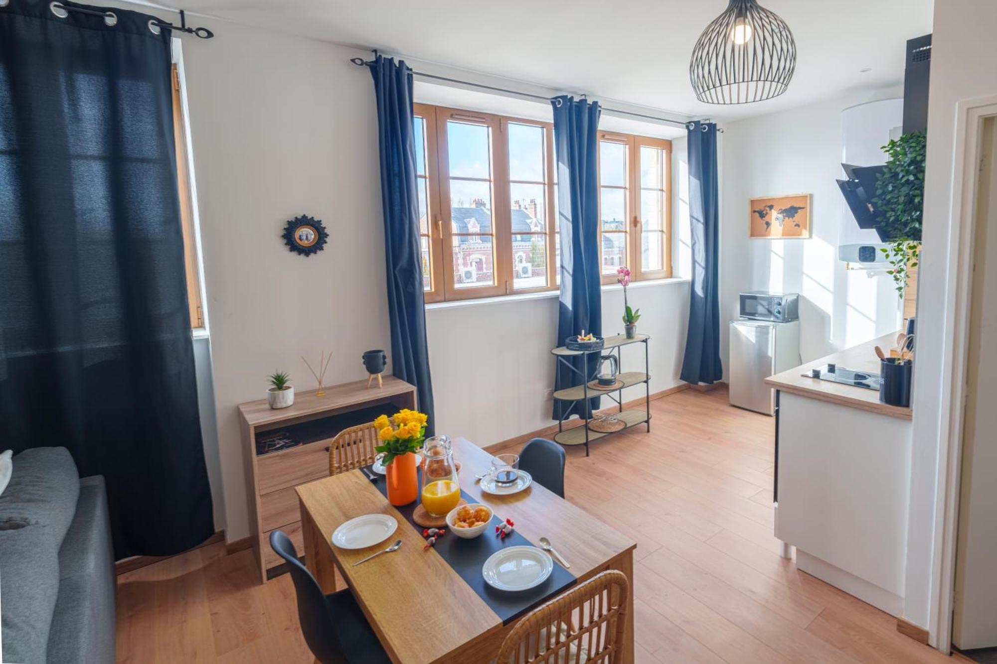 Le Lotus - Zmn Conciergerie Apartment Saint-Quentin  Exterior foto